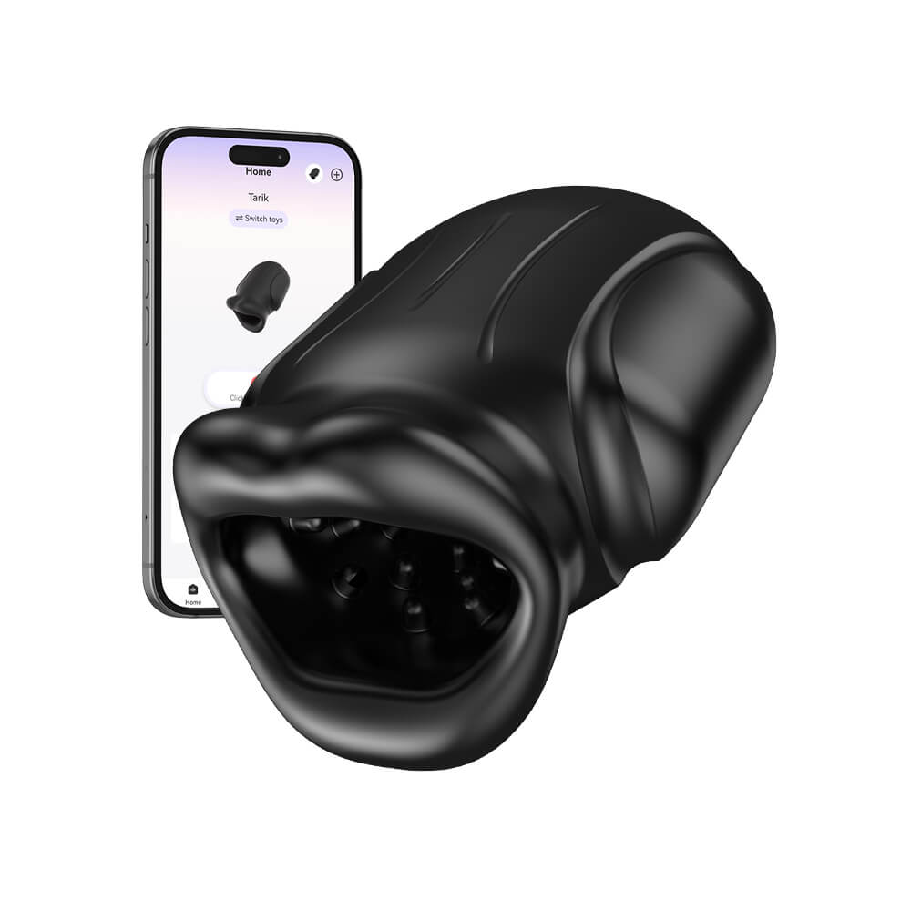 TARK | App-gesteuerter 4-in-1-Penistrainer fr Oralsex mit groem Mund   sohimi.de