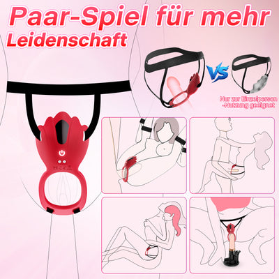 Vani|App-gesteuerter Klitorisstimulator mit Penisring – Sexspielzeug für Paare
