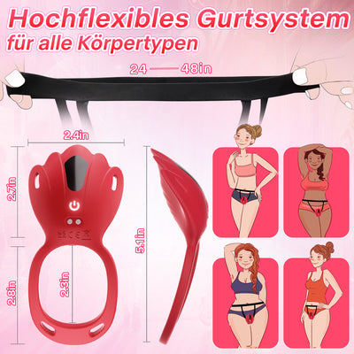 Vani|App-gesteuerter Klitorisstimulator mit Penisring – Sexspielzeug für Paare