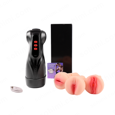 MYNA | 3-in-1-App-gesteuerte Saug- und Vibrations-Pod-Vagina für Männer