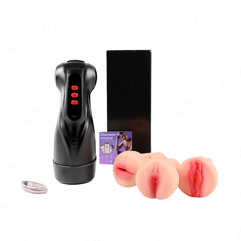 MYNA | 3-in-1-App-gesteuerte Saug- und Vibrations-Pod-Vagina für Männer