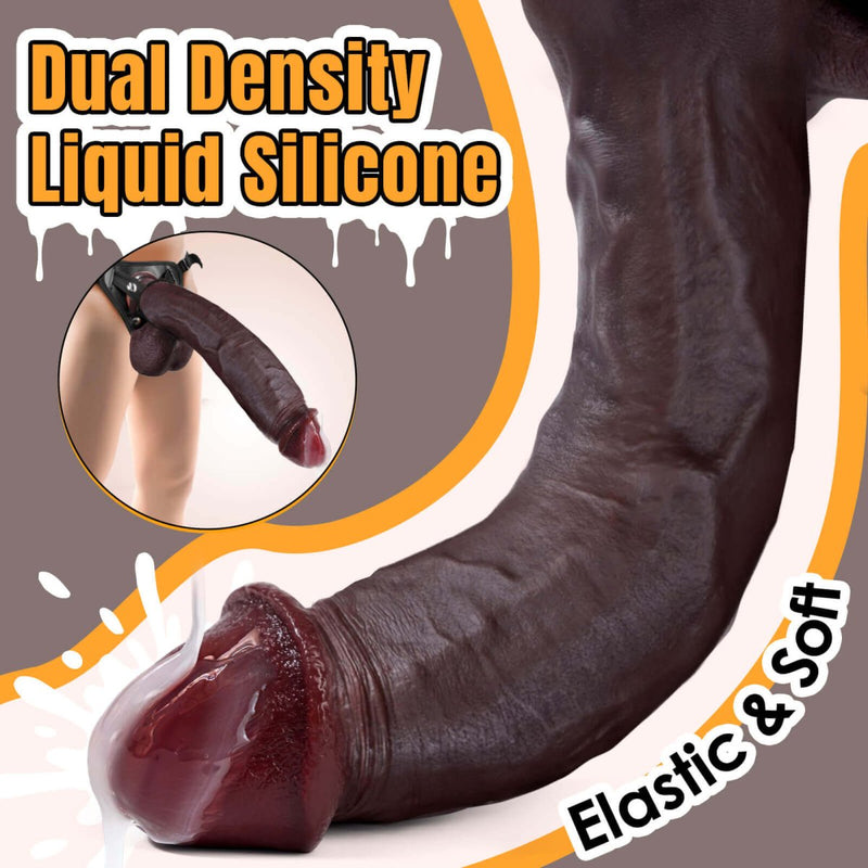 CAESAR| Huge Silicone Realistic Dildo with Suction Cup - Sohimi