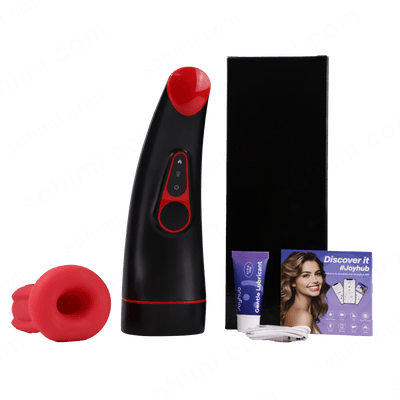 MoonHorn| Powerful Sucking & Vibrating Heating Male Masturbator - Sohimi