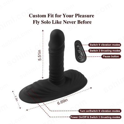 TaiLuo| Prostate Massager Anal and G - Spot Vibrator Dildo - Sohimi