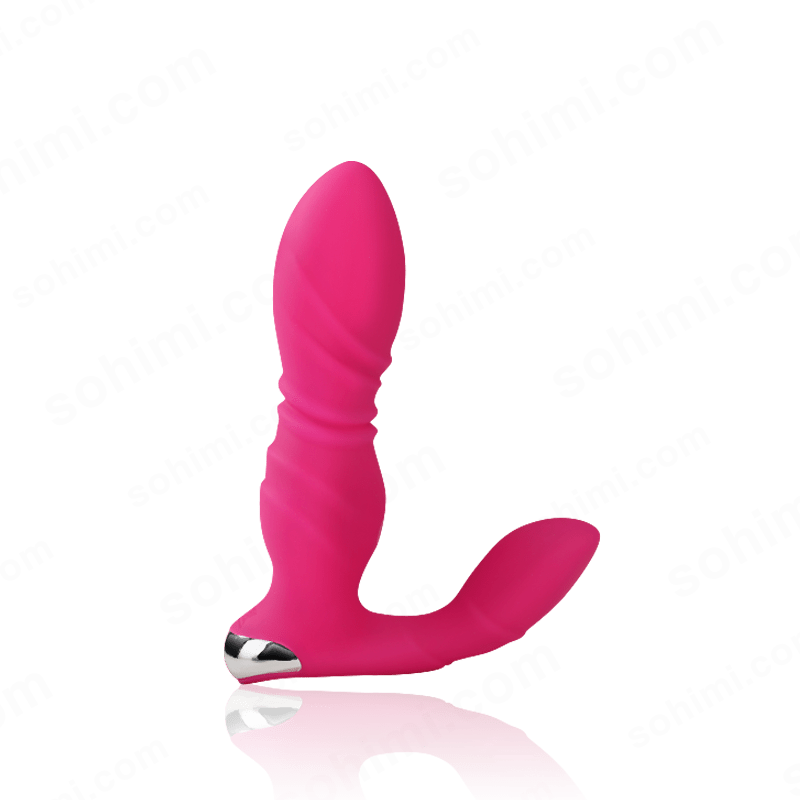 Thrusting & Vibrating Wearable Super Quiet Butt Plug - Sohimi