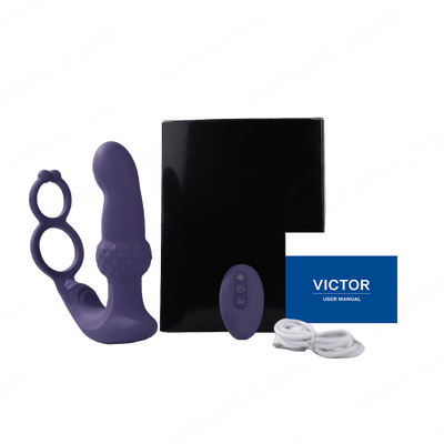 VICTOR| Wigging and Vibrating Remote Control Anal Toy - Sohimi
