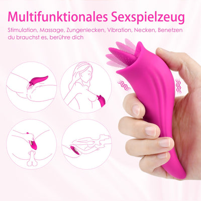 M6 | Klitoris Zungenvibratoren & G-Punkt Stimulator für Frauen