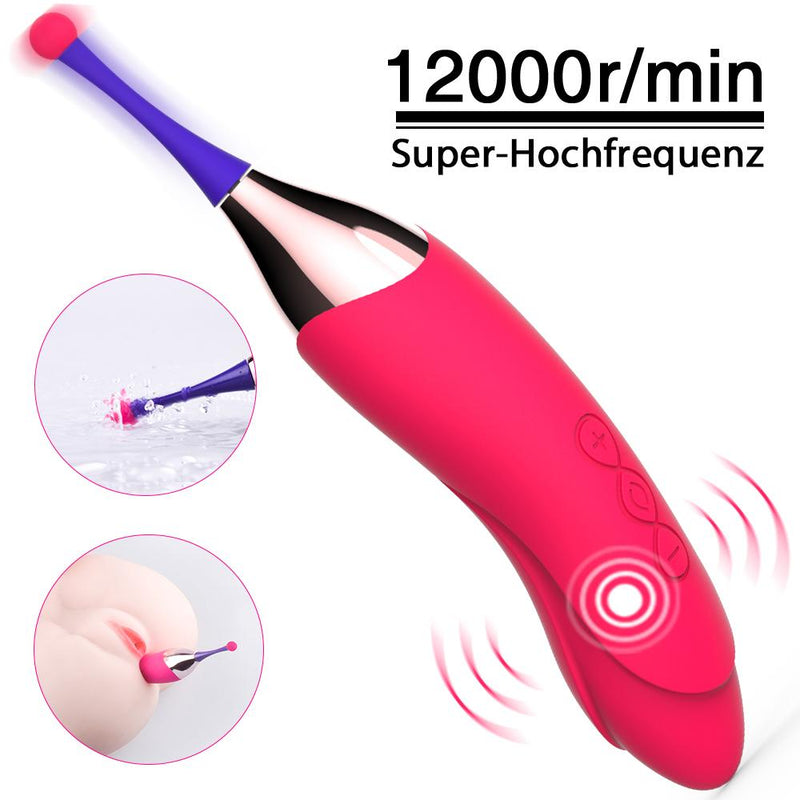 MIDOU | Hochfrequenz Klitoris Stimulator & Doppelkopf Analvibrator