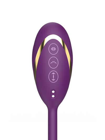 Sohimi 3 in 1 Vibrator mit Stoßfunktion und Leckenmodi für Frauen - Alfa