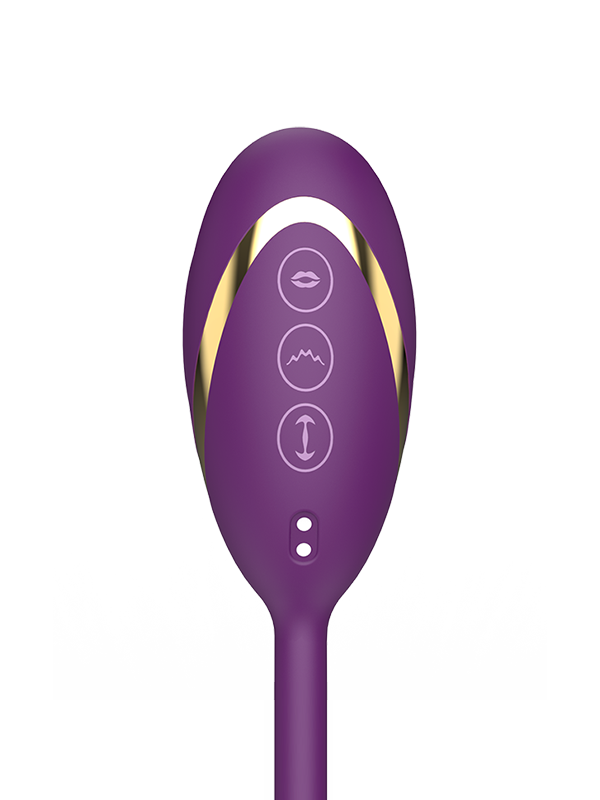 Sohimi 3 in 1 Vibrator mit Stoßfunktion und Leckenmodi für Frauen - Alfa