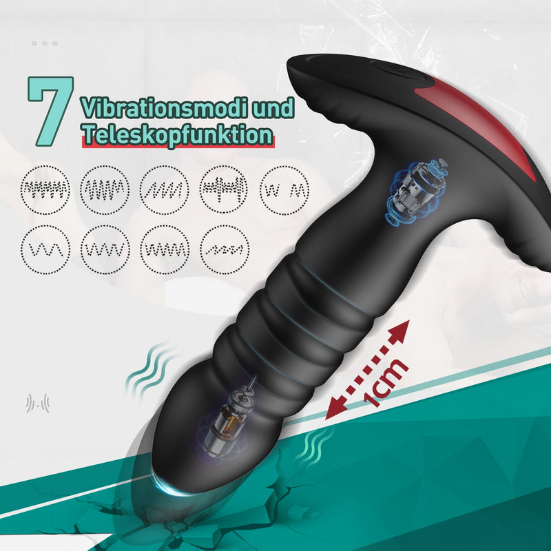 7 Vibrationen Anal Toys Prostatavibrator  - Love Spouse App Control