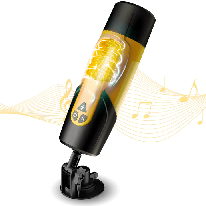 Dark Knight Cup Masturbator 7 Thrusting Modes 7 Rotation - Yellow  sohimi .de