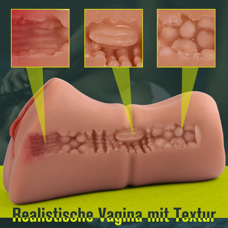 C?cilia Realistische Masturbator Taschenmuschi mit 3D Klitoris Vagina