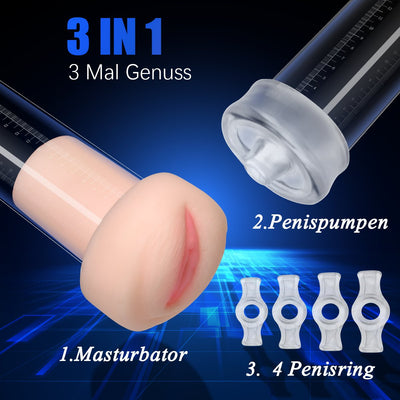 P5 | Vakuum Penis Pumpe & Penis Trainer & Masturbator
