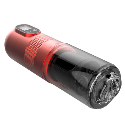 LCD 5-telescoping rotating hands-free automatic masturbation cup