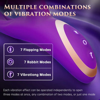 Einzigartiges 3-in-1-Vibratorspielzeug f¨¹r den weiblichen G-Punkt mit Mehrfachstimulation