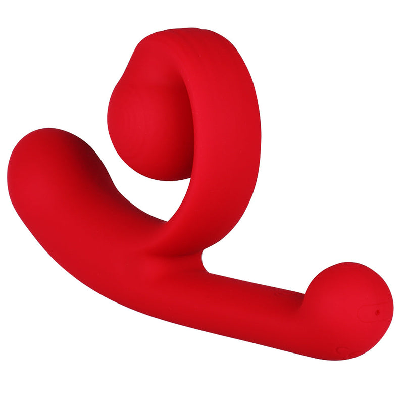 Schneckenvibrator f¨¹r Klitoris und G-Punkt, einzigartiges Design (rot)