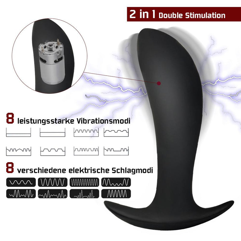 Zeus | Elektrostimulation Prostata Vibrator mit Fernbedienung f¨¹r Mann