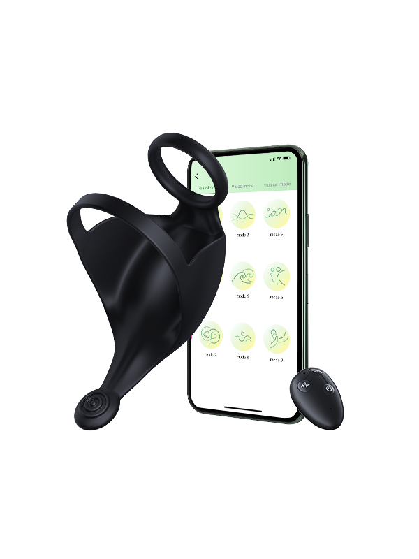 Sohimi Penisring Vibrator mit App-Fernbedienung - Baboon