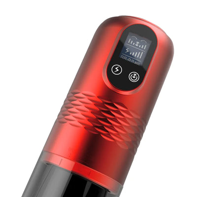 LCD 5-telescoping rotating hands-free automatic masturbation cup
