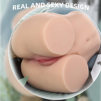3.73 kg Realistische Sexpuppe mit Doppelte Schamlippen und super echte Klitoris