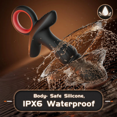 Adult Toys Vibrator for Men, Vibrating Butt Plug with 7 Vibration Modes