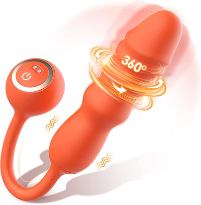 G Spot Vibrator f¨¹r Frau - Dildo Vibrator mit 360¡ã Rotation 19 Modi