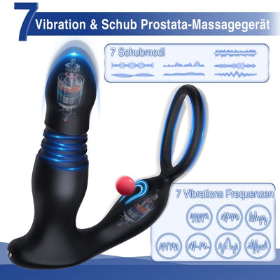 Sohimi Prostata Stimulator Massager mit Ring - Walrus