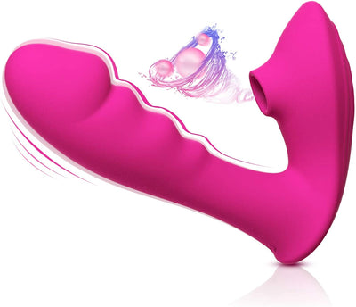 Angela | Vibratoren f¨¹r sie Klitoris mit 10 Saugenmodis & 10 Vibrationsmodi