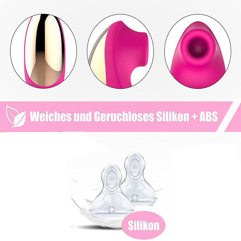 Aeona | Vibrator mit 10 Saugintensit?ten Klitorisstimulator f¨¹r Frauen