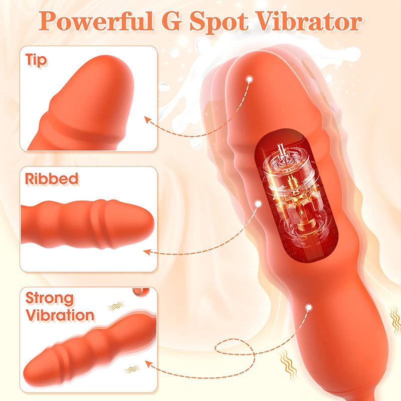 G Spot Vibrator f¨¹r Frau - Dildo Vibrator mit 360¡ã Rotation 19 Modi