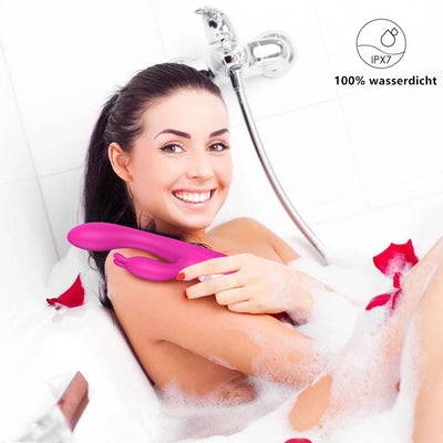 BUNNY | G-spot &amp; clitoris rabbit vibrator with heating rod