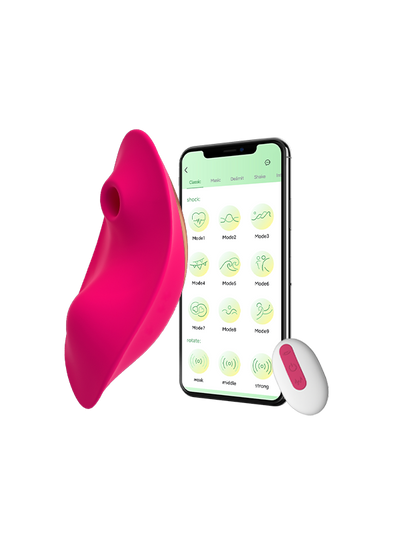 Sohimi Saugvibrator mit Fernbedienung - Datura+