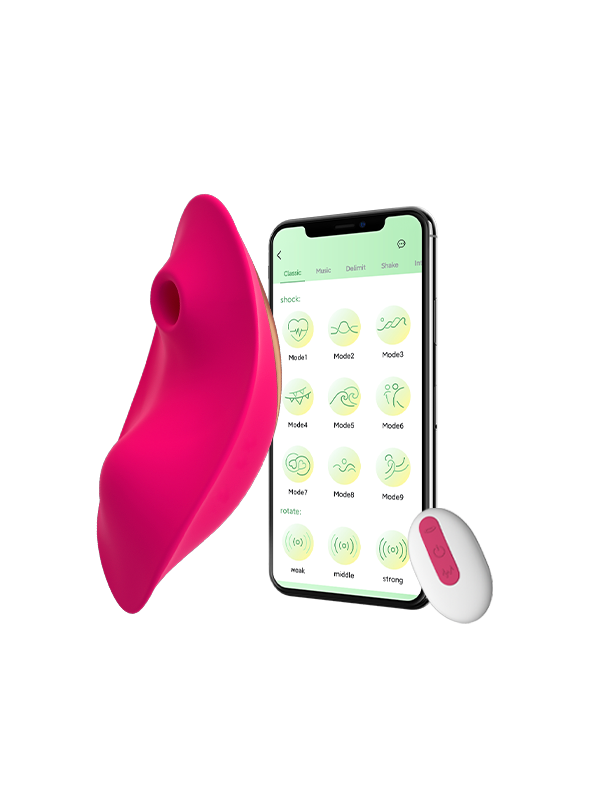 Sohimi Saugvibrator mit Fernbedienung - Datura+