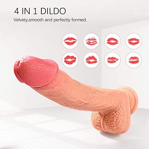 MACHO Realistic Sto?vibrator Mit Saugnapf